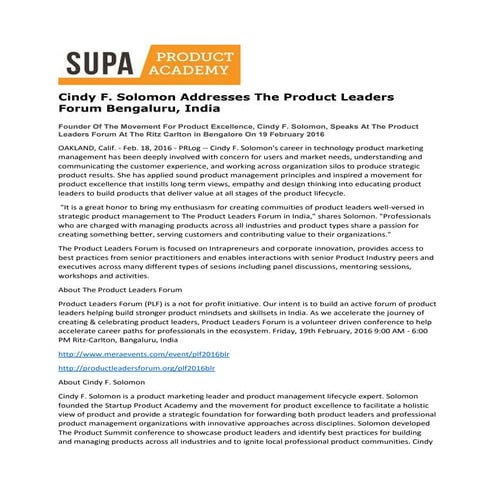 Startup product academy, llc
