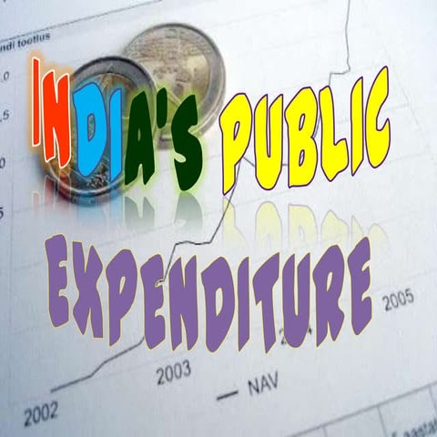 India public expenditure recent