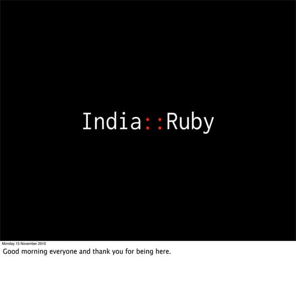 India::Ruby