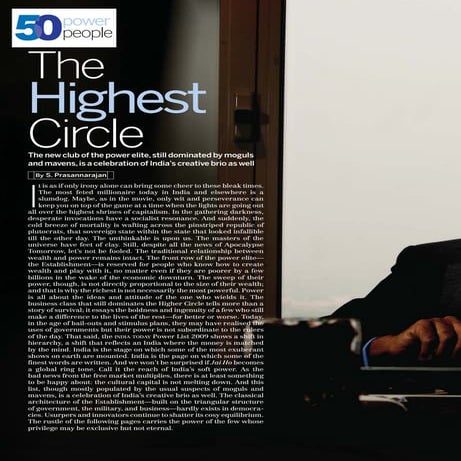 Indias  Top 50  Powerful People 1