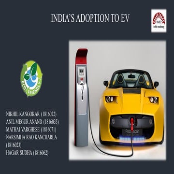 consumer attitudes and perceptions towards electric vehicles | PPTX