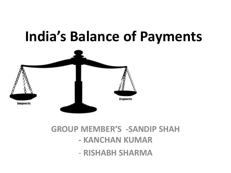 India’s balance of payments