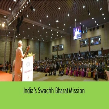 India’s Swachh Bharat Mission
