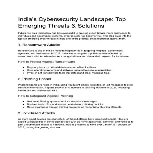 India Cyber Threat Report 2026 Escalating Cyber Risks.pptx