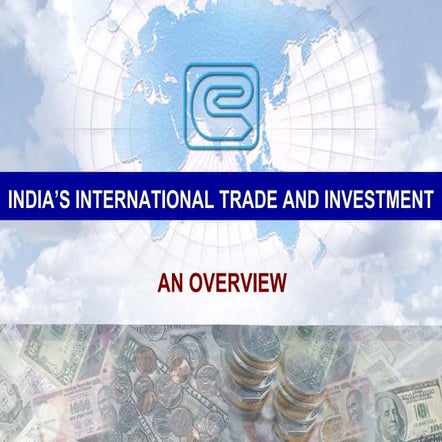 India's international trade and investment