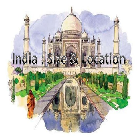 India: Size and location