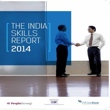 India skills Report 2014 CII & Wheebox