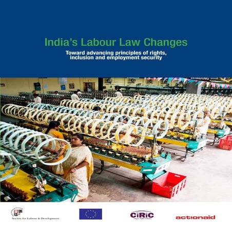 Evolution of Labour Law in India by Aayush Bhardwaj | PPTX