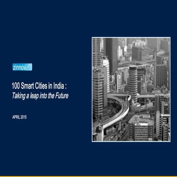 India smart city opportunity