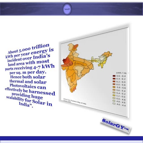 Overview of solar power generation in india | PDF