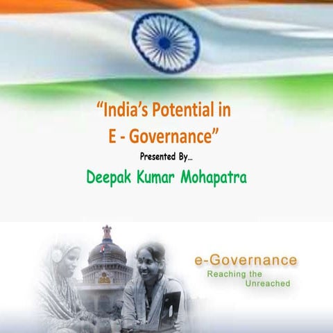 India's potential in e governance