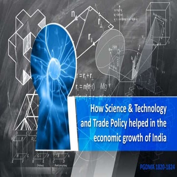 Science and Technology in India