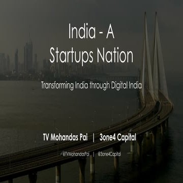 India Startups Nation_TV Mohandas Pai & 3one4 Capital (June 2021)