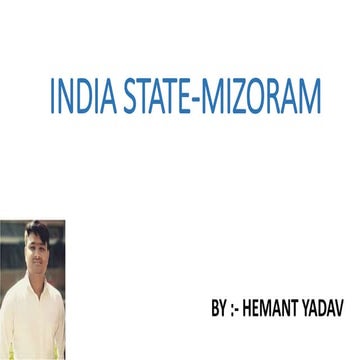 India state mizoram 