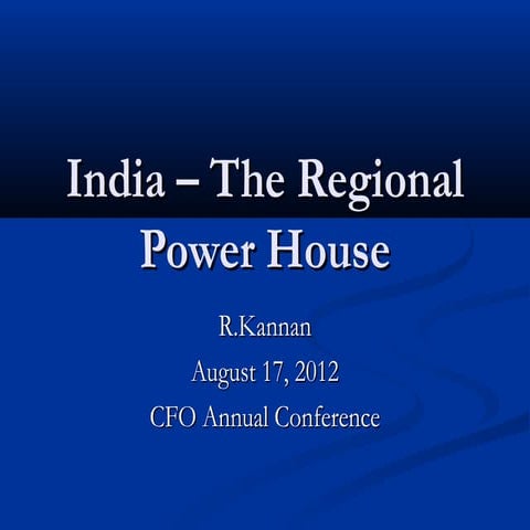 The Regional Powerhouse Strategy