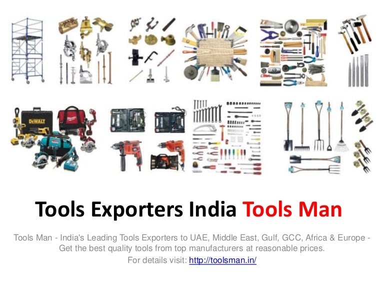 India Tools Exporters Tools Man