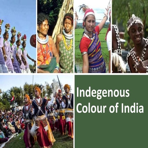 India tribes - indegenous colour of india