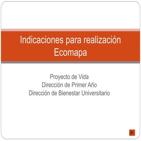 Indicaciones ecomapa, lineamientos