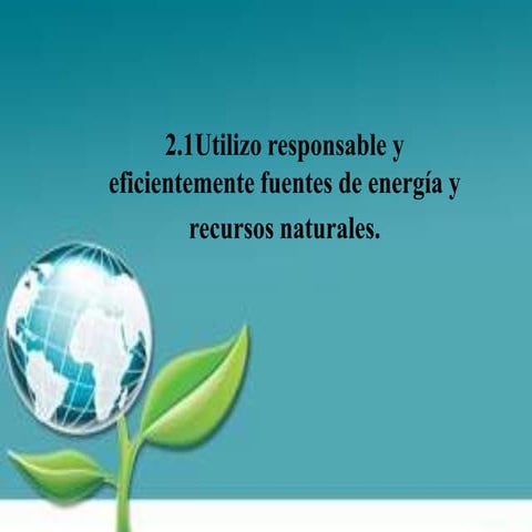 Indicador 2.1 fuentes de energia