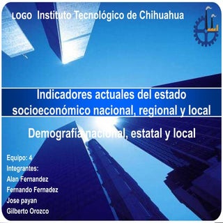 Indicadores actuales del estado soc...