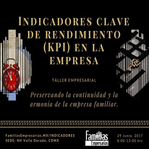 Indicadores clave de rendimiento (KPI) en la empresa