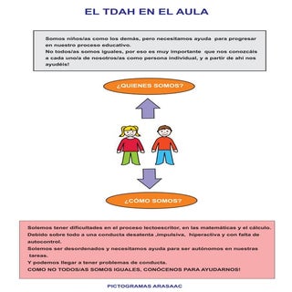 INDICADORES DE ÉXITO ALUMNOS CON TDAH