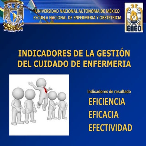 Indicadores de la gerencia del cuidado | PDF