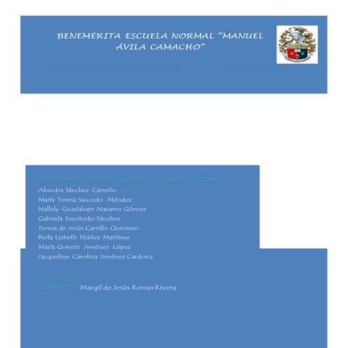 Indicadores tercera unidad 