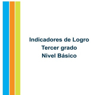 Indicadores tercer grado