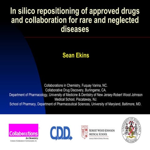 Indications discovery and drug repurposing