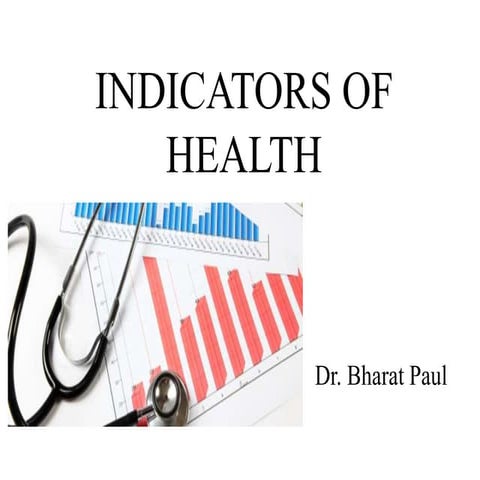Indicators of health