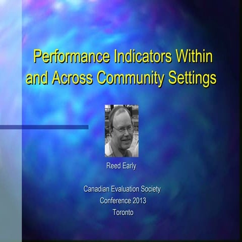 Indicators workshop ces 2013