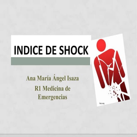 Indice de shock, shock index, trauma