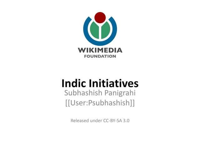 Indic Initiatives