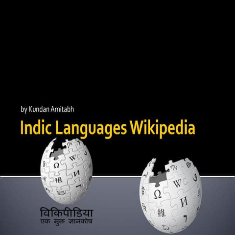 Indic Languages Wikipedia