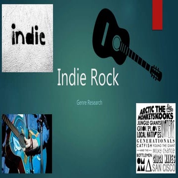 Indie rock   genre research