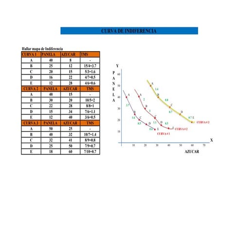CURVA DE INDIFERENCIA