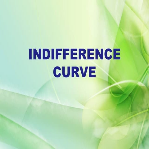Indifference curve