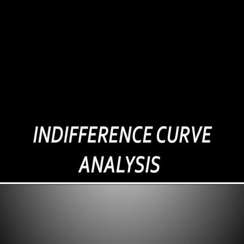 Indifference Curve