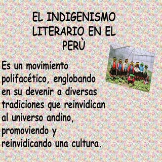 Indigenismo Peruano