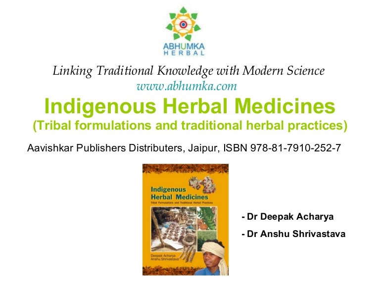 Book Indigenous Herbal Medicines