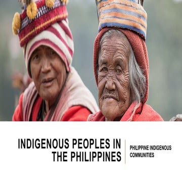Indigenous Peoples of the Philippines | PPTX