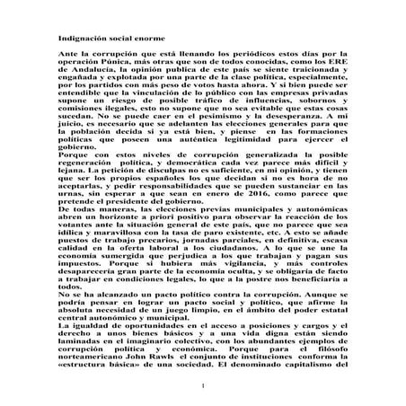 Indignación social enorme