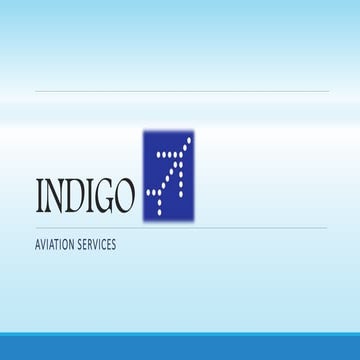 Indigo airlines services