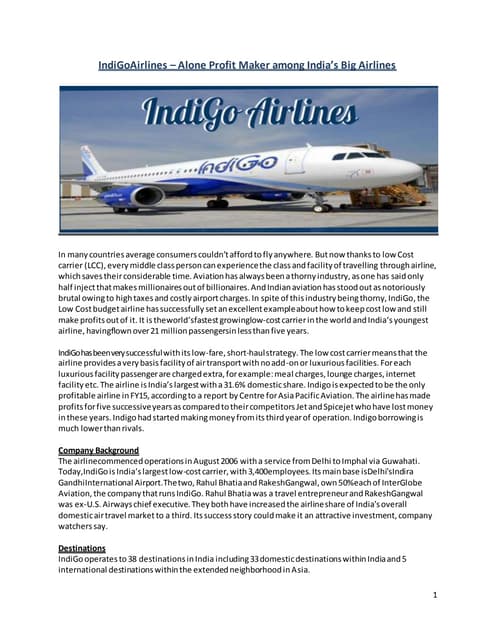 Indi go airlines