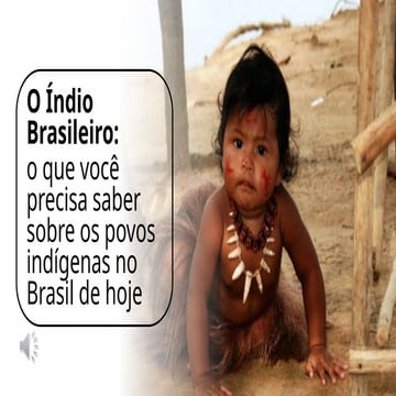 INDIO BRASILEIRO - PARTE I - A Coleção Educação para Todos, lançada ...