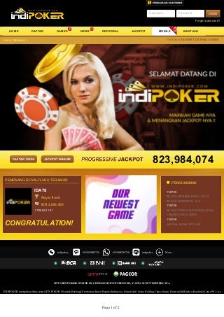 Nama-nama Bank Yang Sering Dipakai Transaksi Casino Online