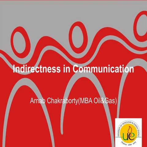 Indirectness in communication | PPT