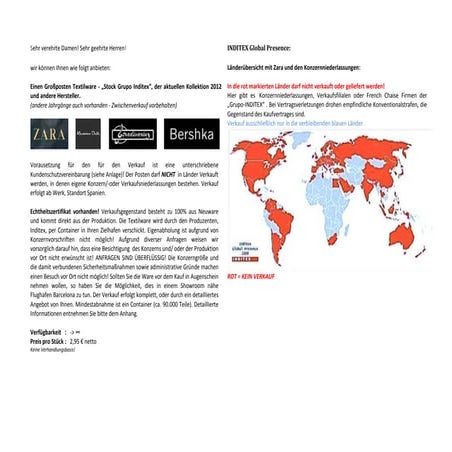 Inditex | PDF | Shopping