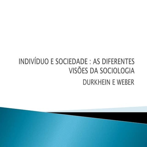 Indivíduo e Sociedade
